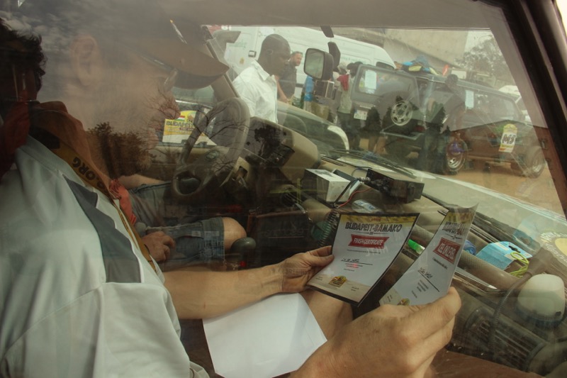Certificates for finishing the Rally Budapest-Bamako Rally