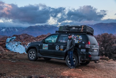 Ferenc Valley of the Vans - Overlandsite overlanding in Morocco, Africa