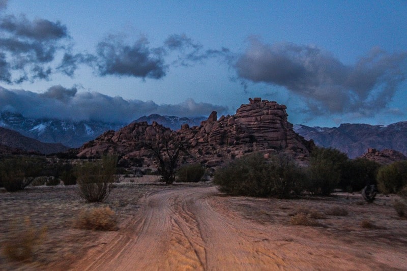 Valley of the vans - Overlandsite Valley of the vans in Morocco - Overlanding
