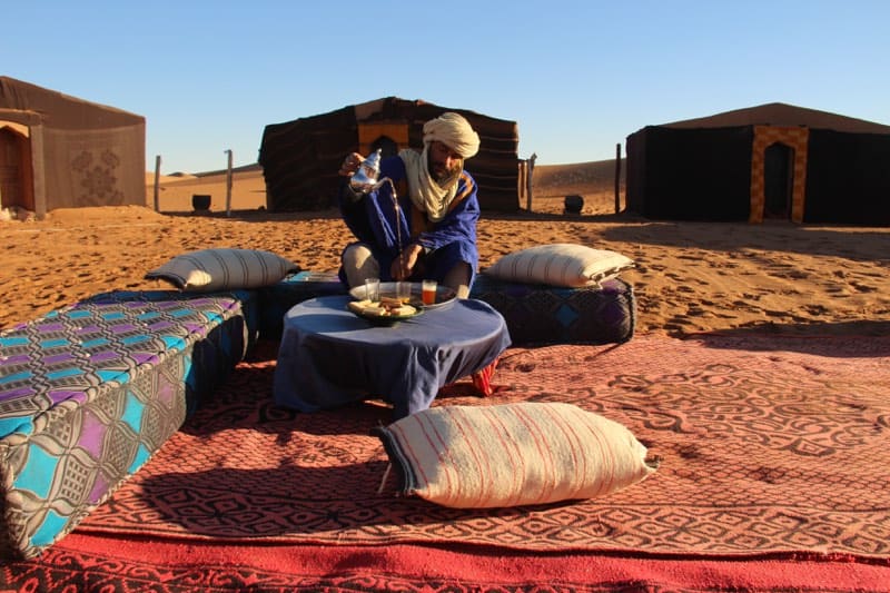 Mandatory Moroccon Tea