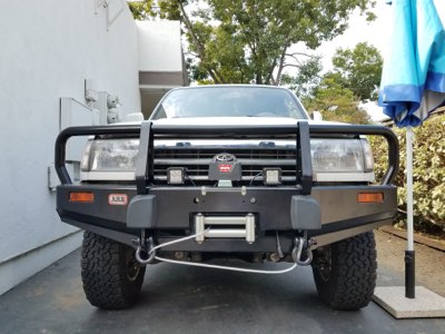 3rd gen 4 runner mods - new bumper 3rd gen 4runner off road parts