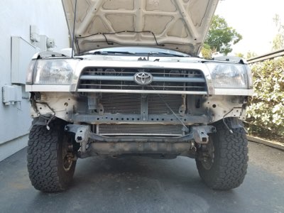 3rd gen 4runner mods - old bumper removed 3rd gen 4runner off road parts