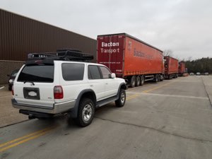 3rd gen 4runner shipping overlanding vehicle shipping
