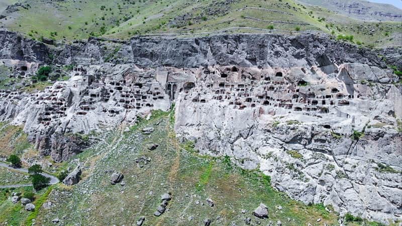 Vardzia underground fortress2 Vardzia a must see in Georgia