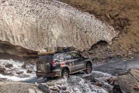 overlander crossing water