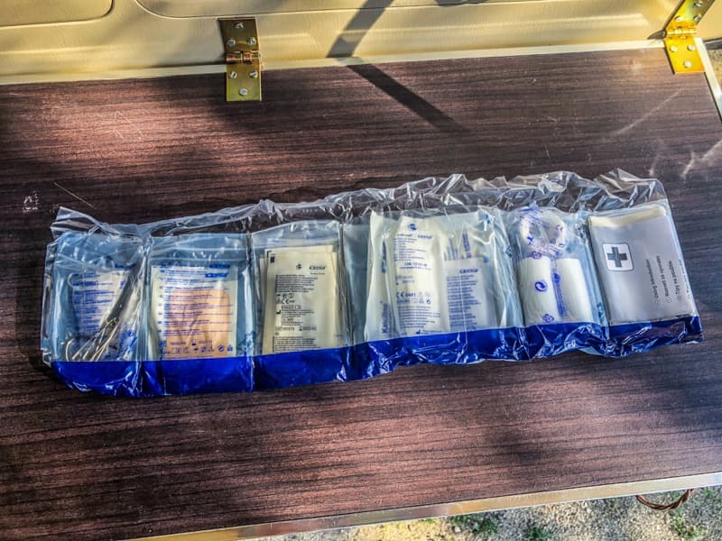 basic first aid kit for overlanding