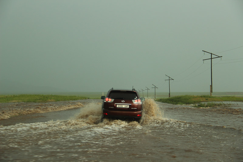 flooded roads mongolia flooded roads mongolia