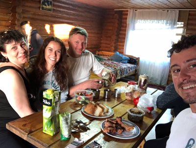 meeting nice russian people in kazakhstan overlanders