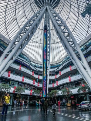 shopping center astana overlanding in kazakhstan