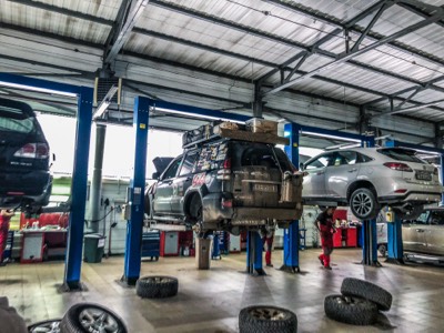 toyota service karaganda servicing the prado120