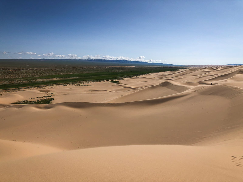 sand dunes of the gobi sand dunes trekking mongolia