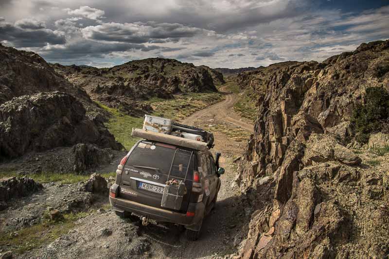 prado offroading