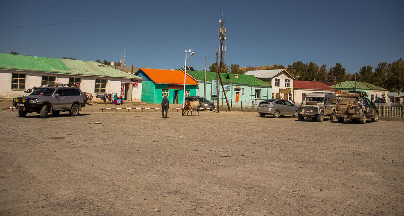 bulgan border town bulgan border town mongolia