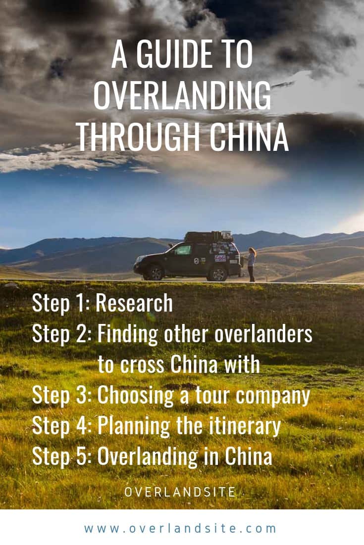Guide to Overlanding through China how to overland in china