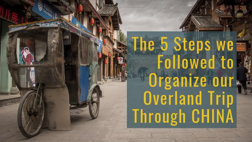 hot to overland through china