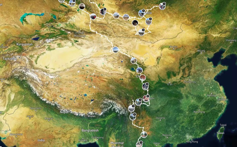 china itnierary overlanding itinerary china